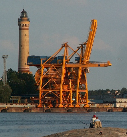 Maják ve Svinoústí (Świnoujście)