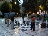 Bosna a Hercegovina – Sarajevo – Déšť není pro šachy překážkou