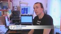 Rozhovor pro TVP Wrocław – snímek obrazovky